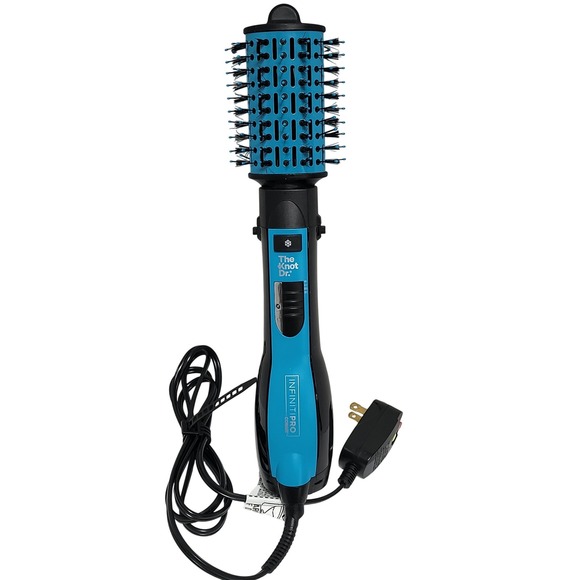 Conair Other - Conair InfinitiPro The Knot Dr All-in-One Oval Dryer Brush Blue Black BC118R‎